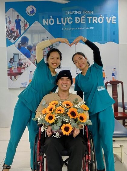 NỖ LỰC ĐỂ TRỞ VỀ – một tấm gương nghị lực